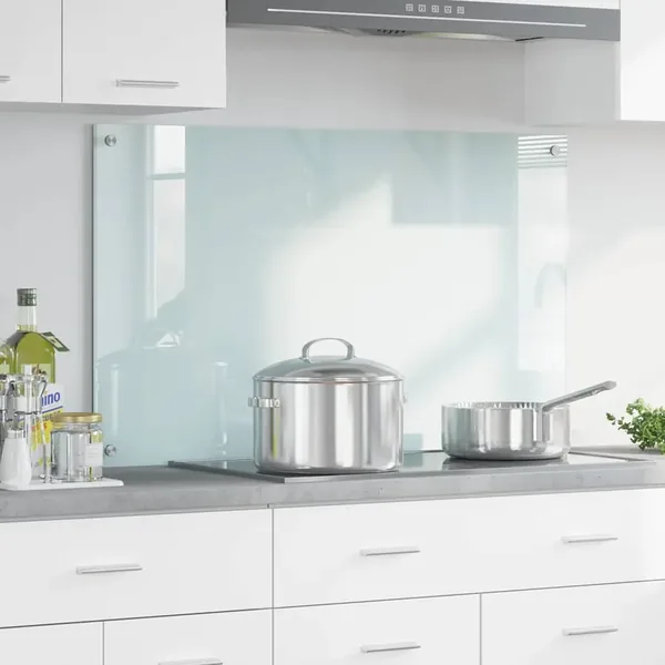 Crédence de cuisine Lait 100 x 60 cm verre trempé