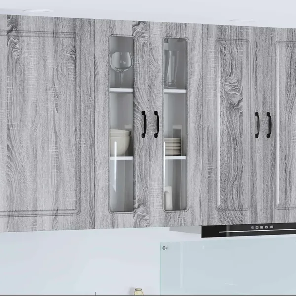 Panneau de lave-vaisselle Kalmar Gris Sonoma 60 x 31 x 100 cm