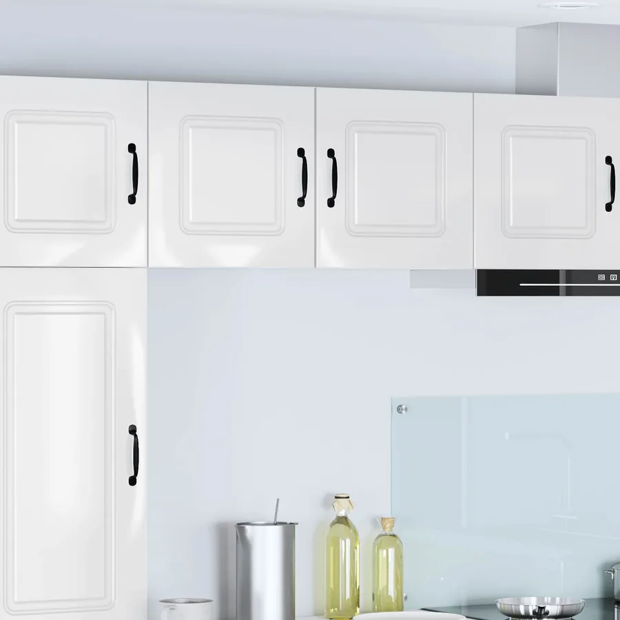 Panneau de lave-vaisselle Kalmar 2 pcs Blanc brillant