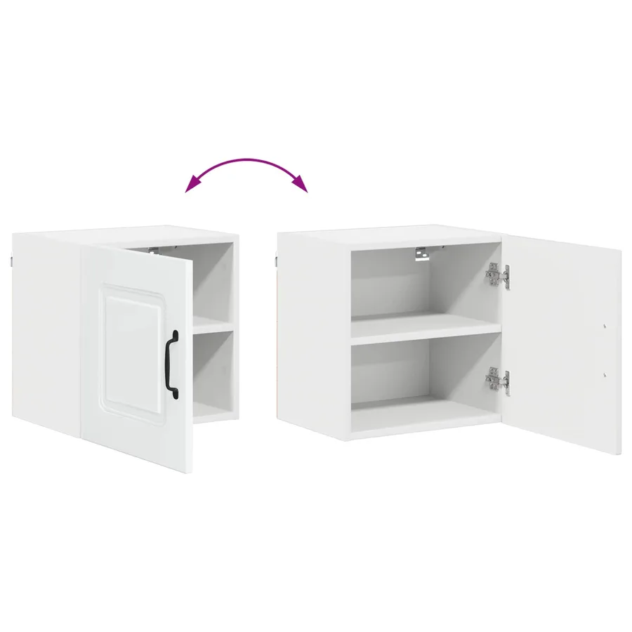 Panneau de lave-vaisselle Kalmar 2 pcs Blanc brillant - 12
