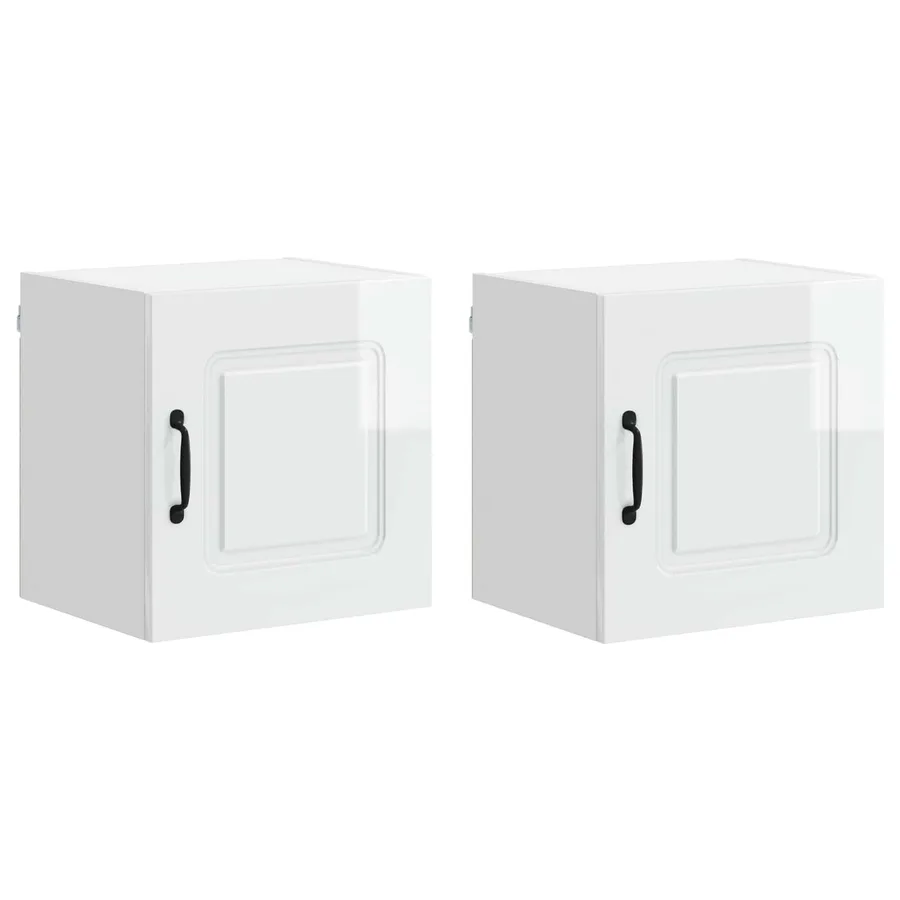 Panneau de lave-vaisselle Kalmar 2 pcs Blanc brillant - 2