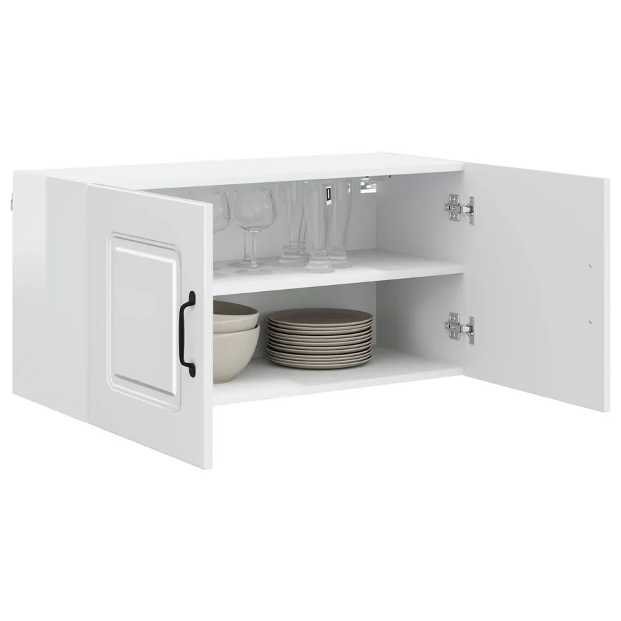 Panneau de lave-vaisselle Kalmar Blanc brillant 80 x 31 x 40 cm - 3