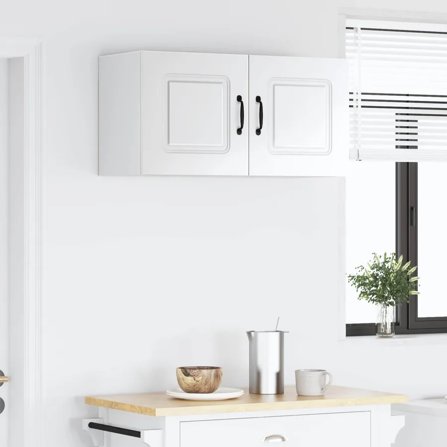 Panneau de lave-vaisselle Kalmar Blanc brillant 80 x 31 x 40 cm - 4