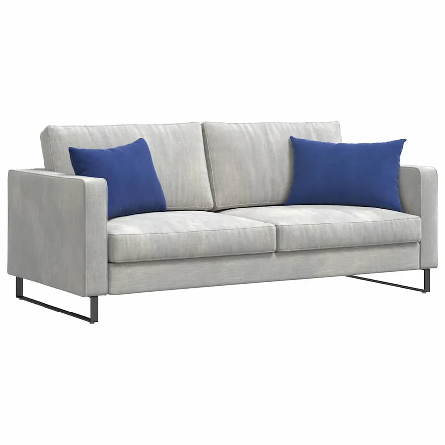 Coussins de canapé 2 pcs Bleu police 60 x 40 cm - 3