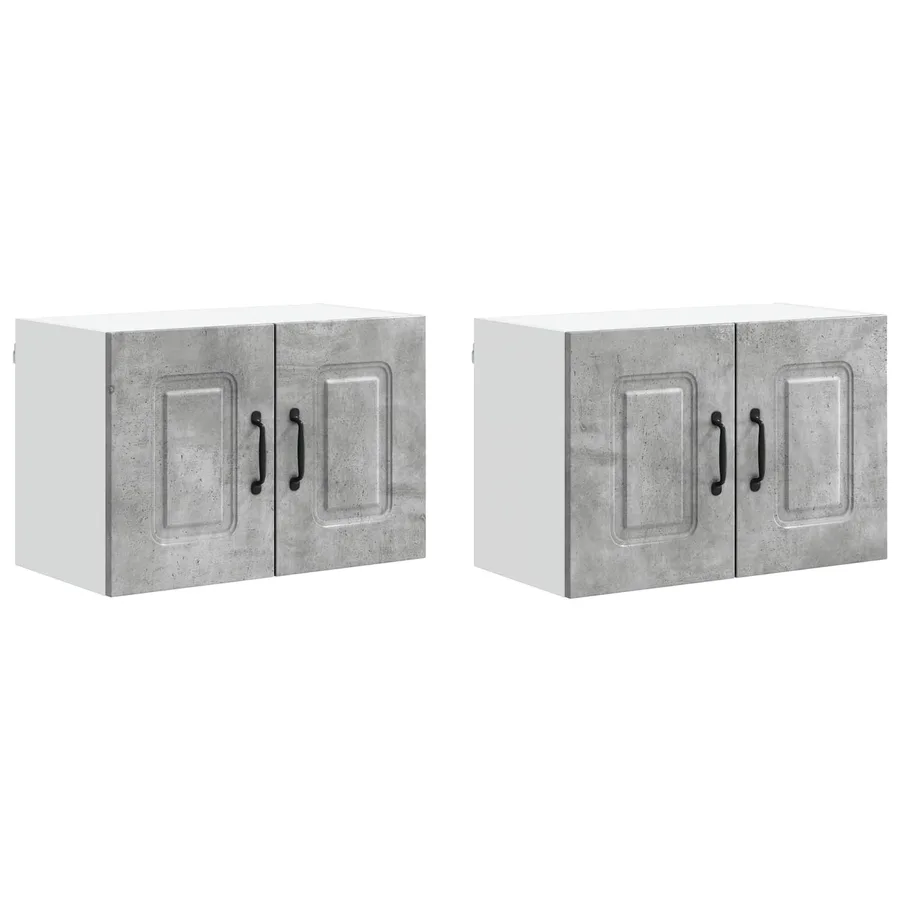 Panneau de lave-vaisselle Kalmar 2 pcs Gris béton - 2