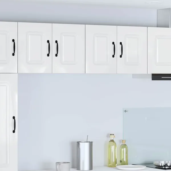 Panneau de lave-vaisselle Kalmar 2 pcs Blanc brillant