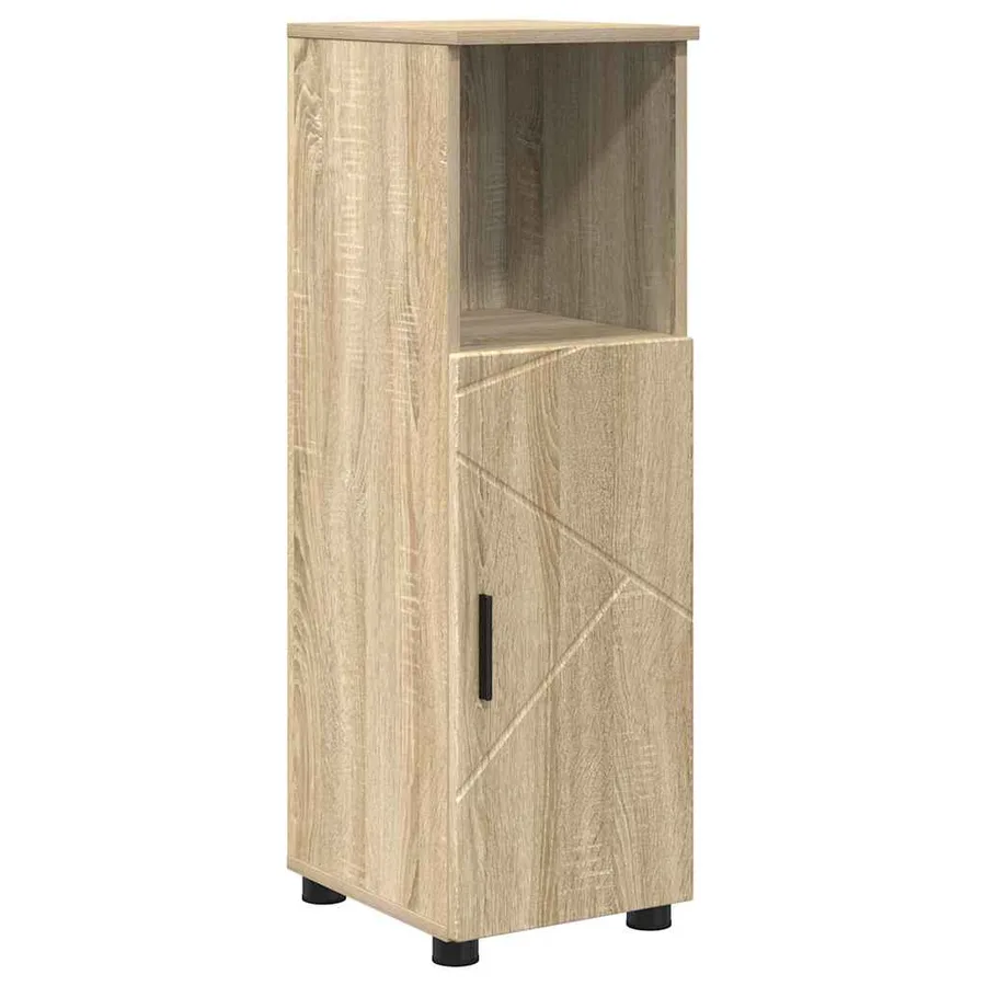 Ensemble de mobilier de salle de bain 4 pcs Chêne Sonoma - 7