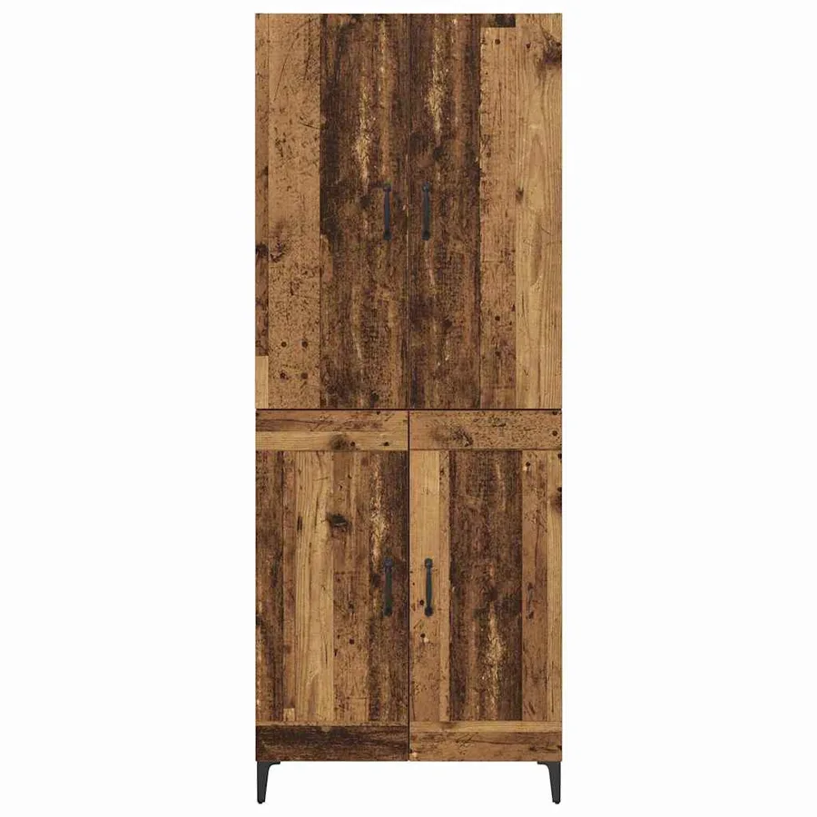 Haut Armoire Bois Ancien 69,5 x 34 x 180 cm Bois d'ingénierie - 6