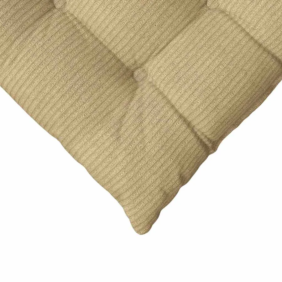 Coussins de siège 4 pcs Vert gris 40 x 40 x 6 cm - 9