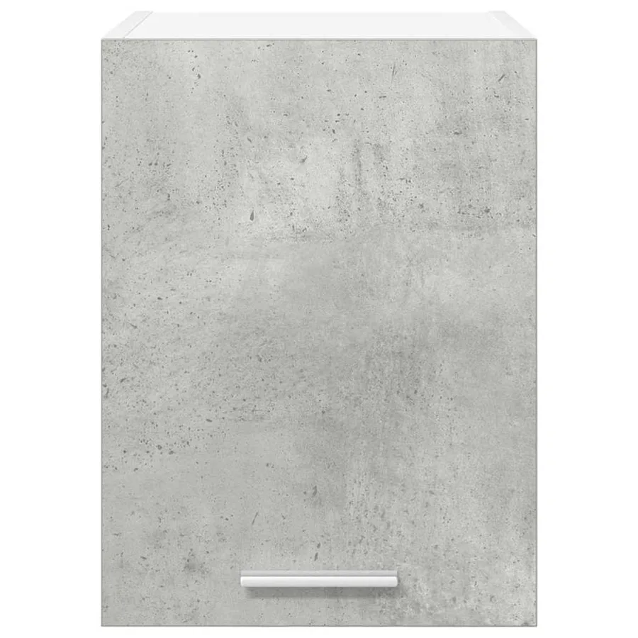 Armoire suspendue 2 pcs Gris béton et Blanc 30 x 31 x 40 cm - 6