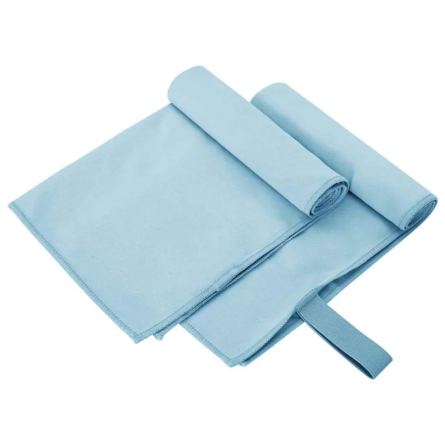 Serviettes de sport 2 pcs Bleu 50 x 30 cm