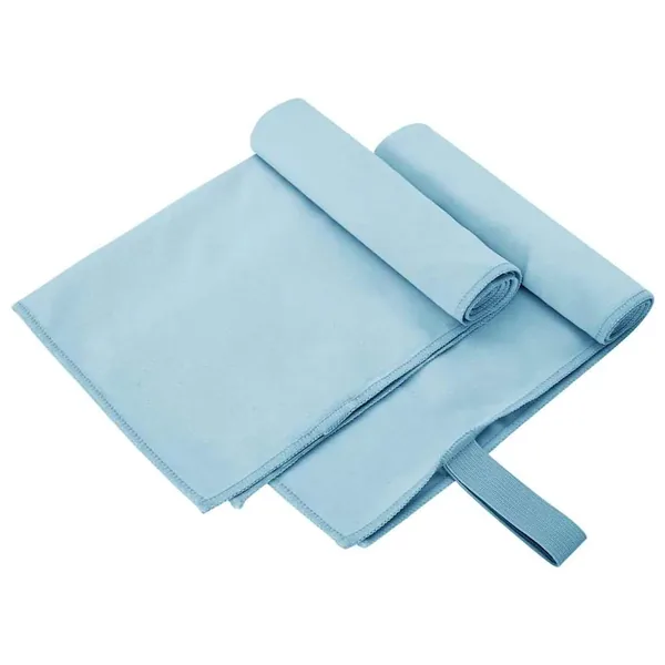Serviettes de sport 2 pcs Bleu 50 x 30 cm