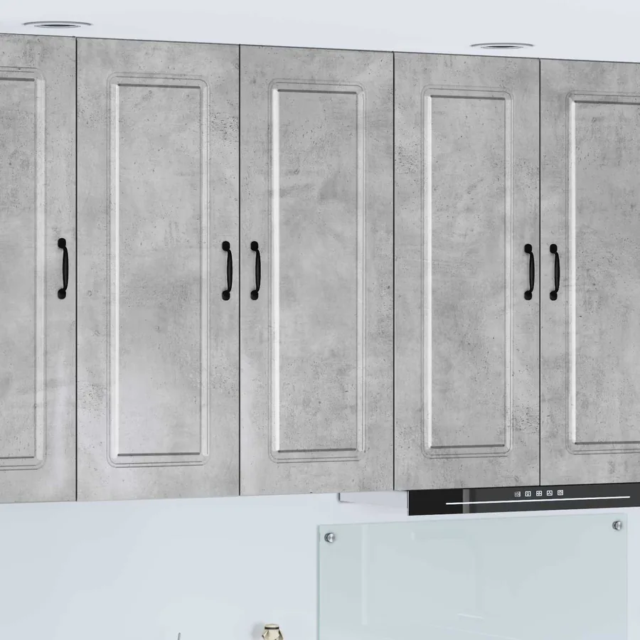 Panneau de lave-vaisselle Kalmar Gris béton 80 x 31 x 100 cm