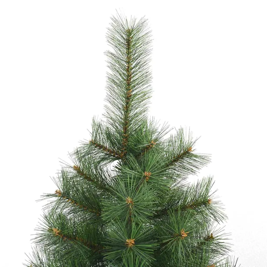 Sapin de Noël artificiel avec 300 LED Vert 210 cm PE et PVC - 6
