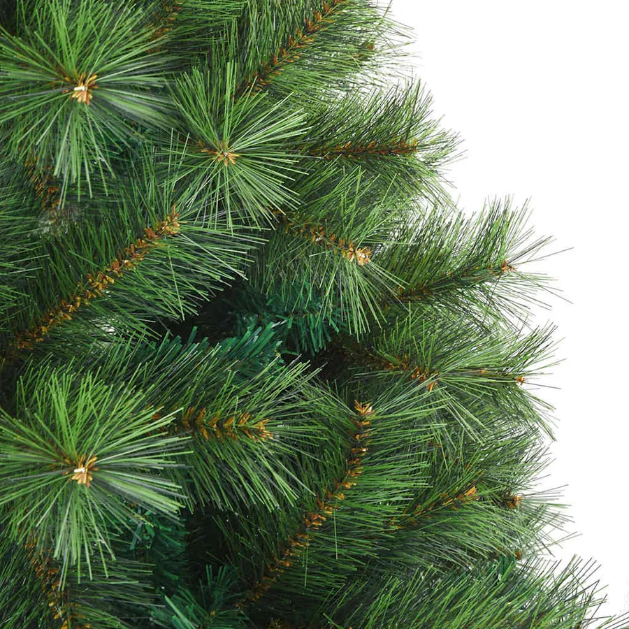 Sapin de Noël artificiel avec 300 LED Vert 210 cm PE et PVC - 7