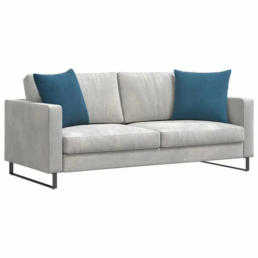 Coussins de canapé 2 pcs Bleu 50 x 50 cm - 3