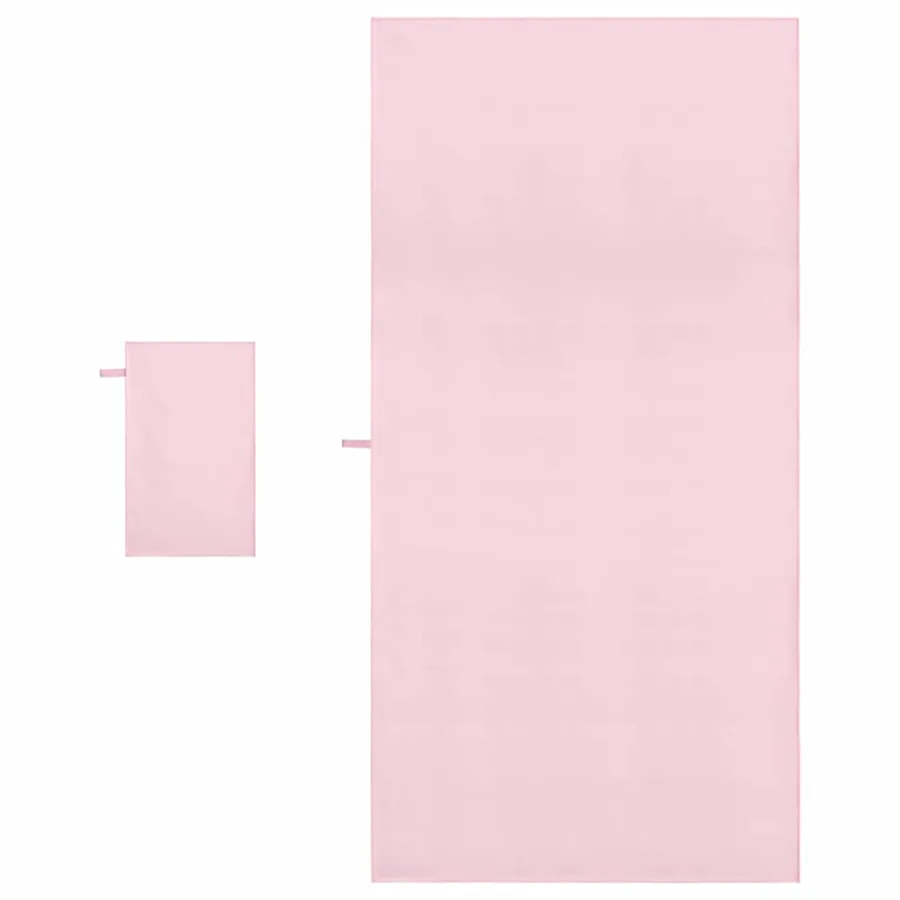 Set de serviettes de sport 2 pcs Rose tissu - 4