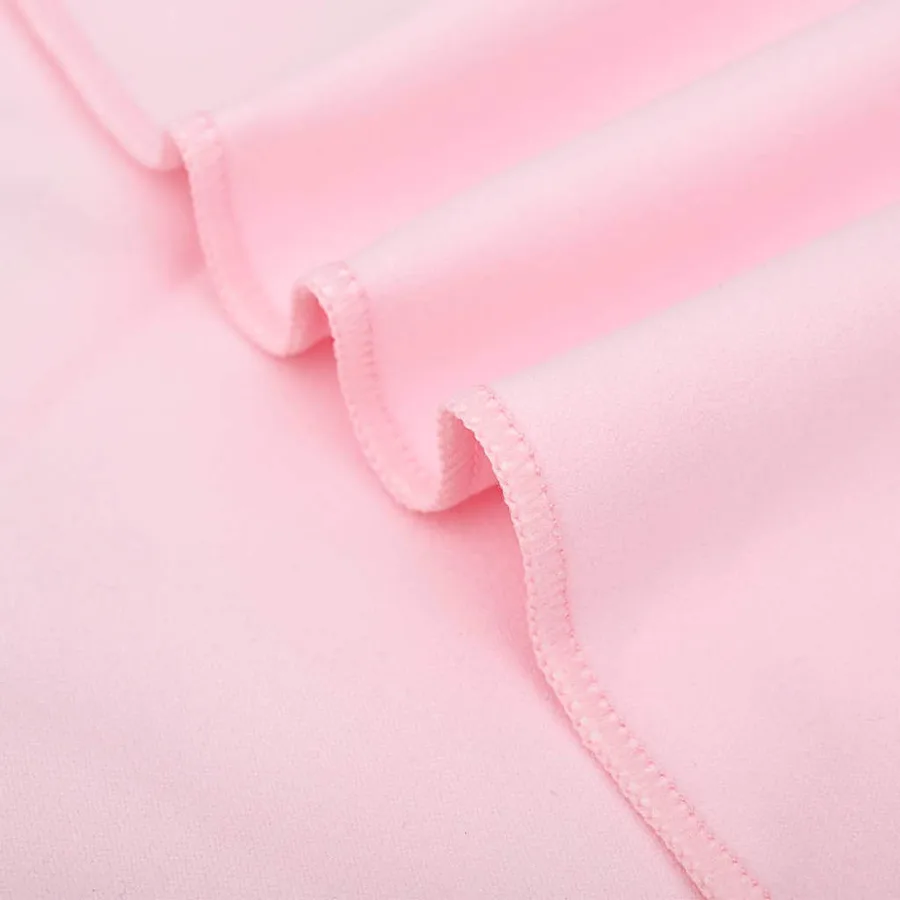 Set de serviettes de sport 2 pcs Rose tissu - 6