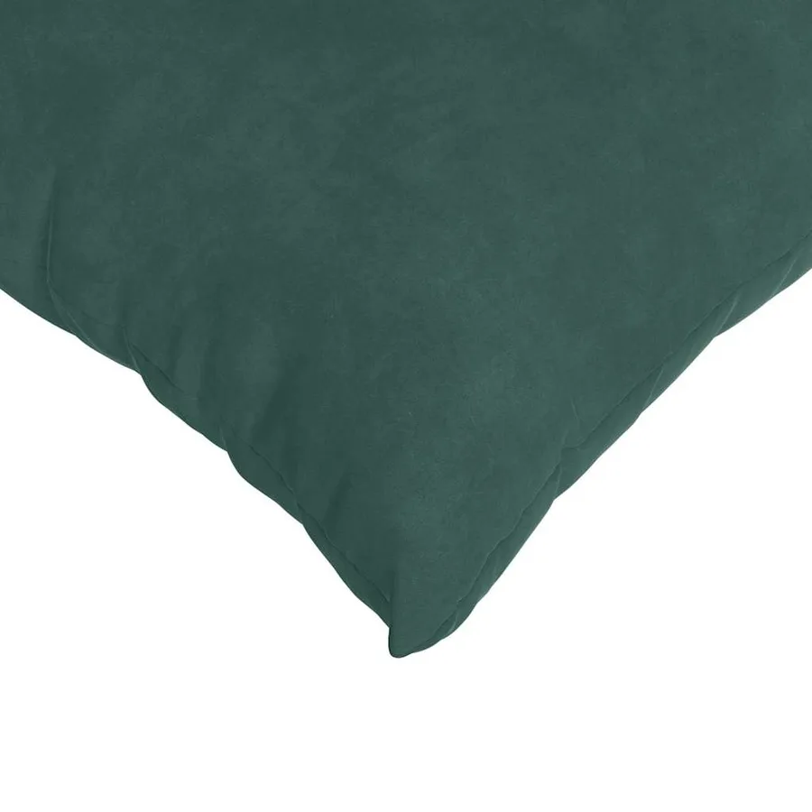 Coussins de canapé 2 pcs Vert foncé 45 x 45 cm - 7