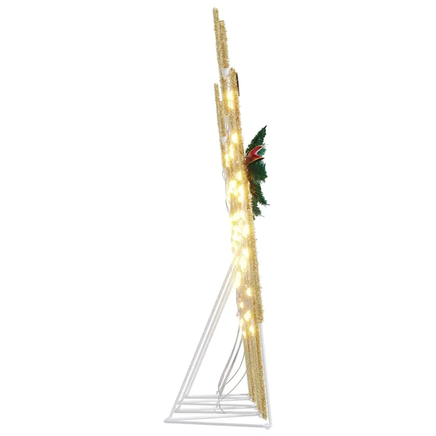 Rennes LED 4 pcs Doré tissu - 7
