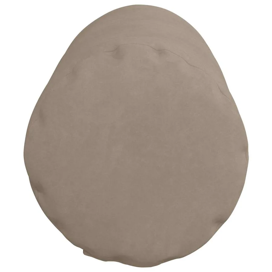 Coussins d'accent 2 pcs Taupe Ø 25 x 70 cm Tissu en microfibre - 6