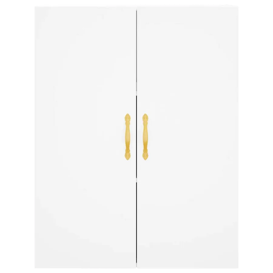 Armoire murale blanc 69,5x34x90 cm - 7