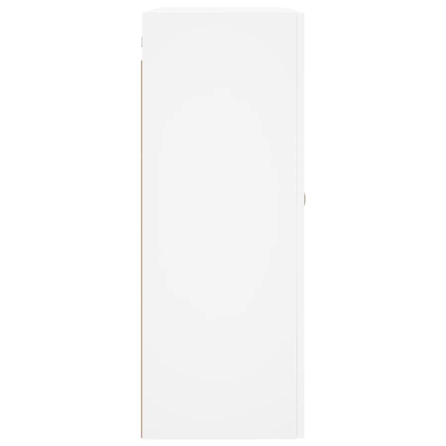 Armoire murale blanc 69,5x34x90 cm - 8