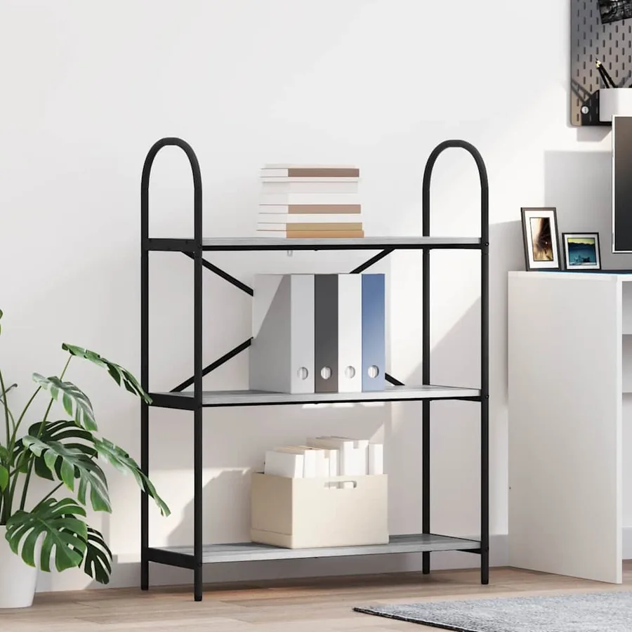 Étagère Gris Sonoma 80 x 30 x 109 cm Bois d'ingénierie