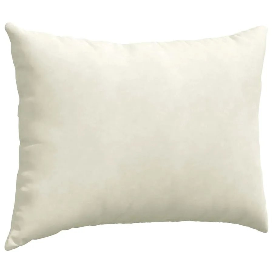 Coussins de canapé 2 pcs Crème 70 x 50 cm - 5