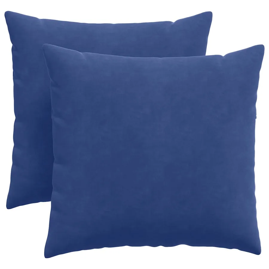 Coussins de canapé 2 pcs Bleu police 45 x 45 cm - 2