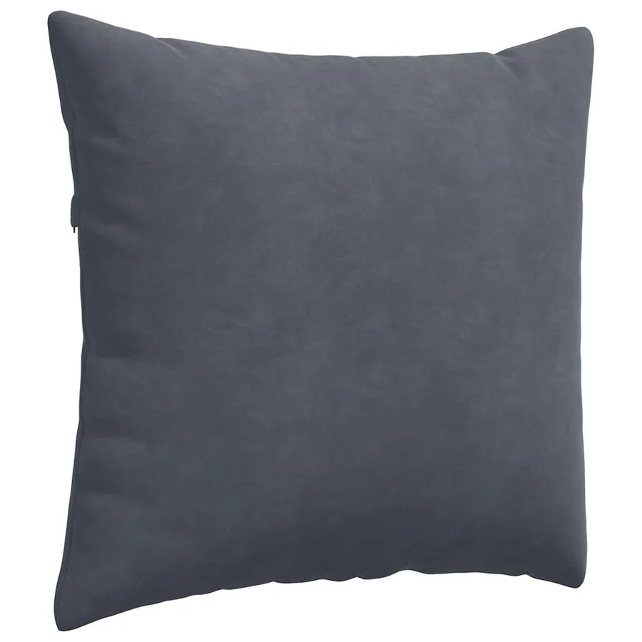 Coussins de canapé 2 pcs Gris foncé 50 x 50 cm - 5