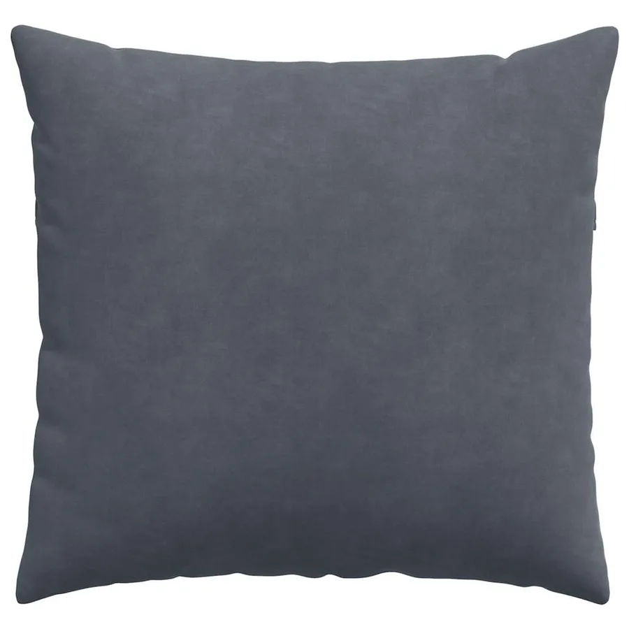 Coussins de canapé 2 pcs Gris foncé 50 x 50 cm - 6