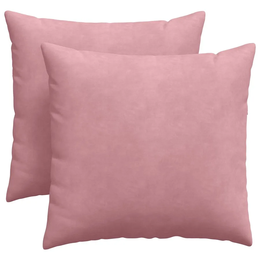 Coussins de canapé 2 pcs Rose 45 x 45 cm - 2