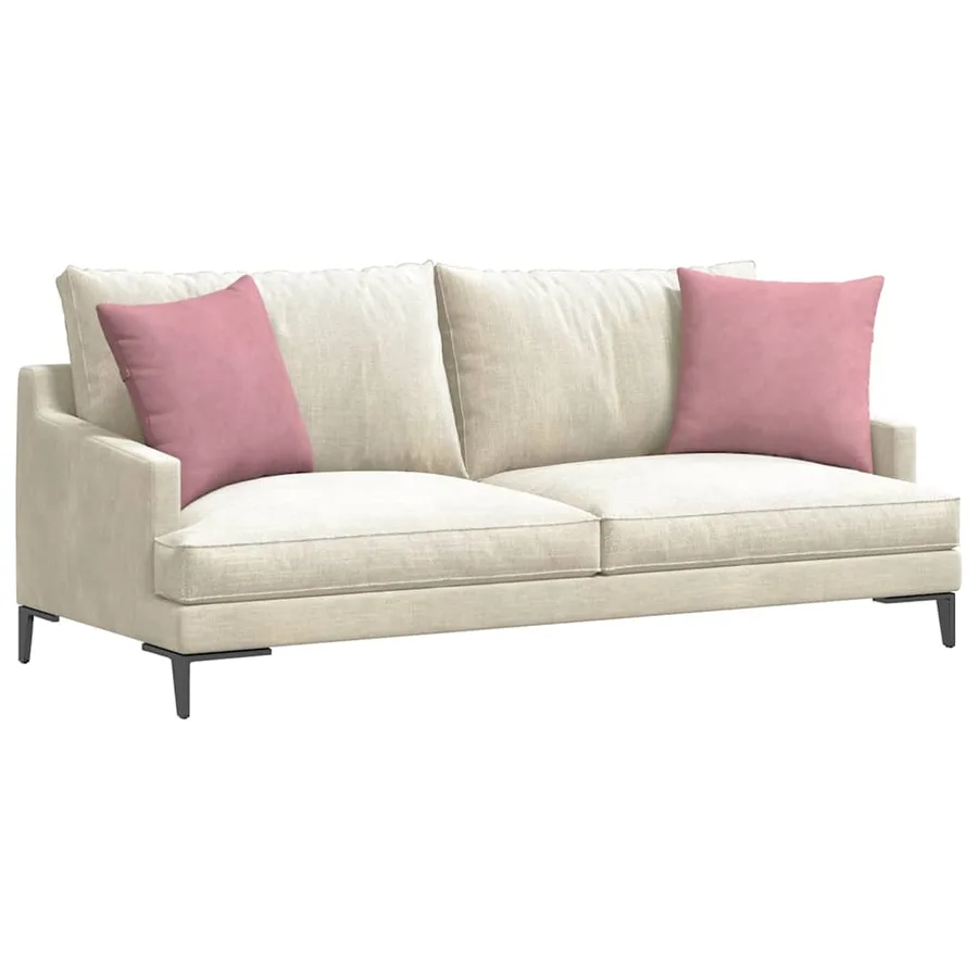 Coussins de canapé 2 pcs Rose 45 x 45 cm - 3