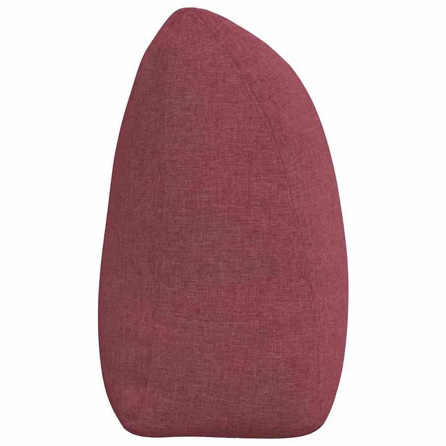 Coussin de Dos Bordeaux 180 x 24 x 50 cm tissu - 7