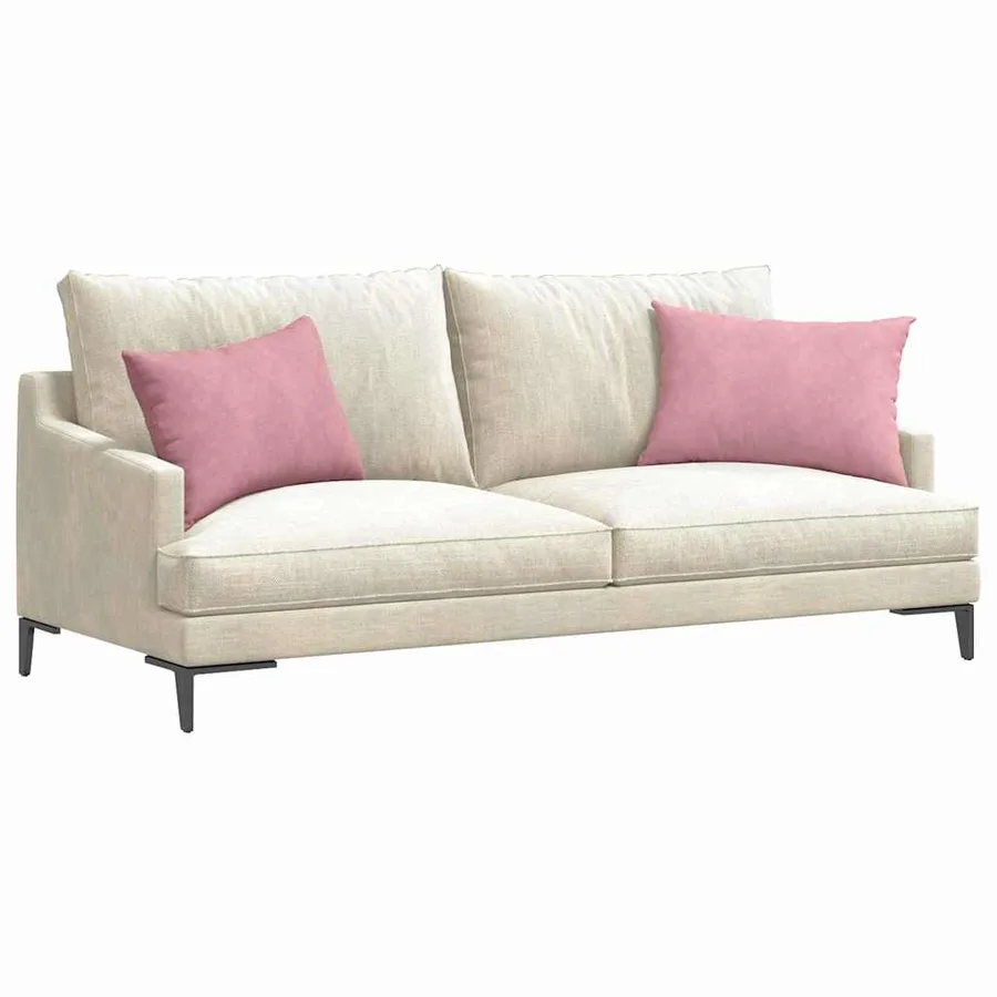 Coussins de canapé 2 pcs Rose 60 x 40 cm - 3