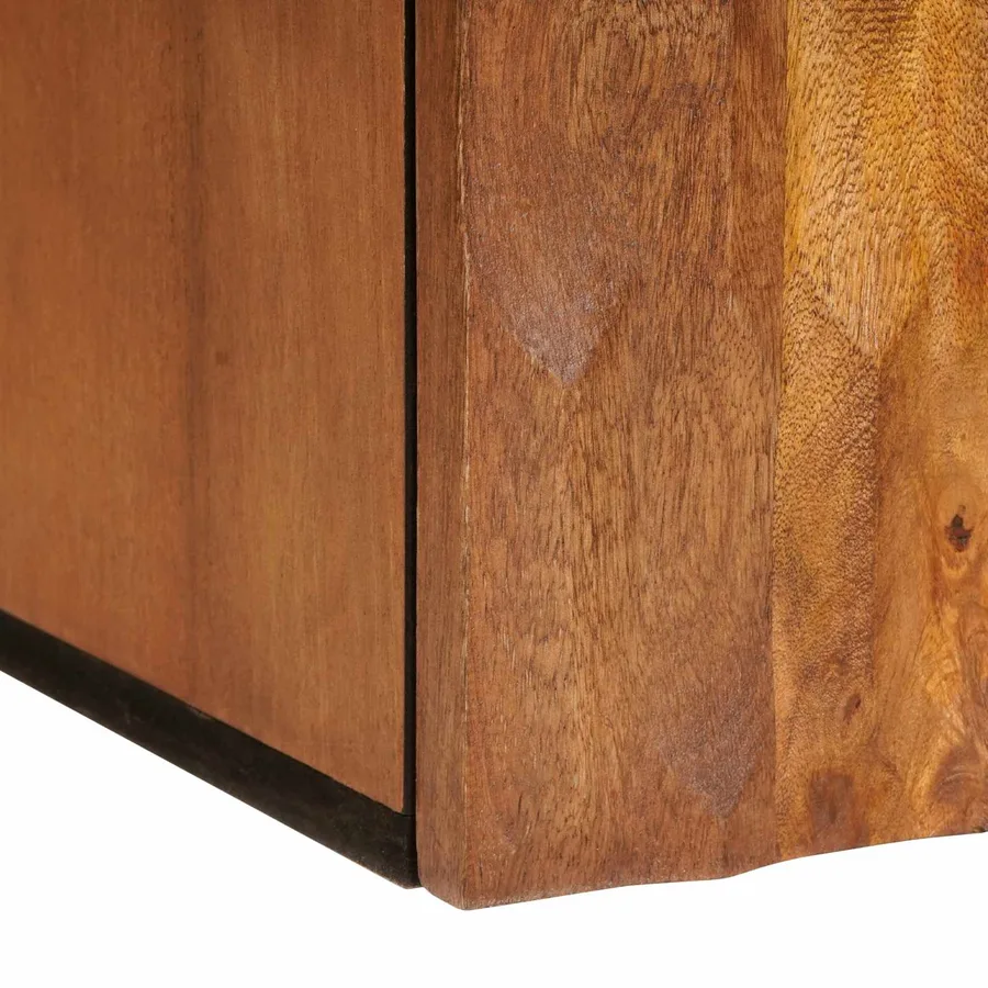 Cabinet de Salle de Bain Suspendu Marron 38 x 33 x 48 cm - 7