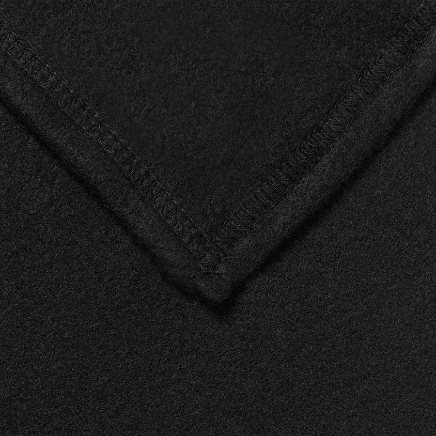 Couvertures à jeter 6 pcs Noir 200 x 150 cm Toison - 6