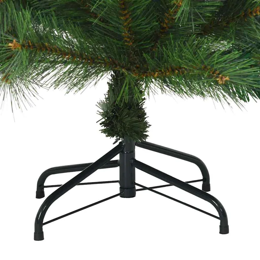 Sapin de Noël Artificiel à Branches Articulées Vert 120 cm - 6
