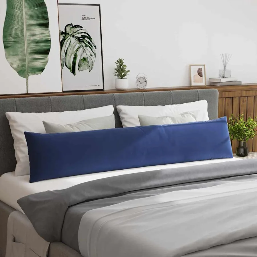 Coussins de canapé 2 pcs Bleu police 200 x 40 cm - 4