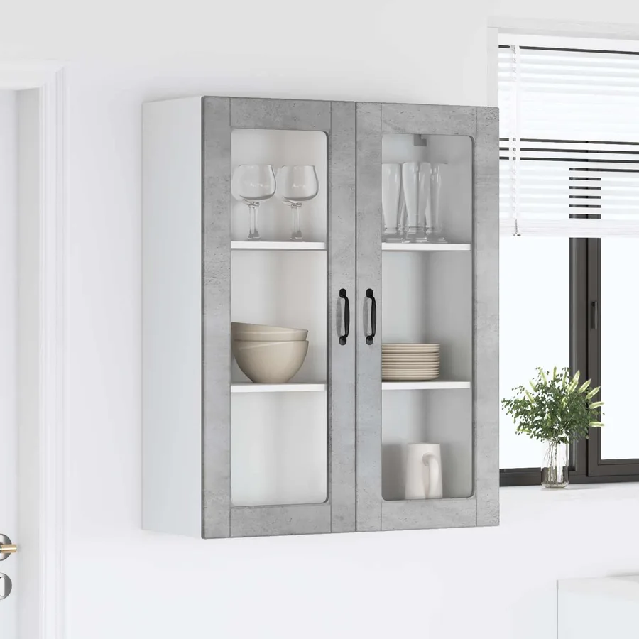 Panneau de lave-vaisselle Kalmar Gris béton 80 x 31 x 100 cm - 4