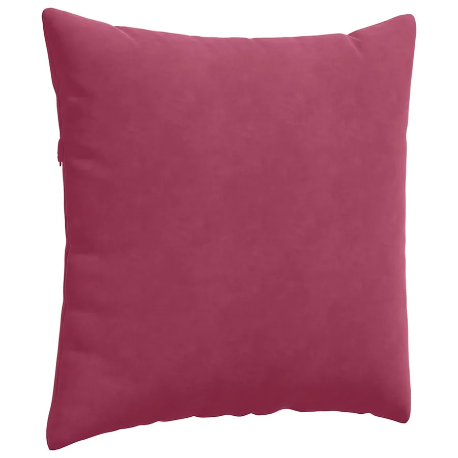 Coussins de canapé 2 pcs Bordeaux 60 x 60 cm - 5