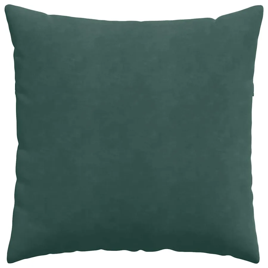 Coussins de canapé 2 pcs Vert foncé 80 x 80 cm - 6