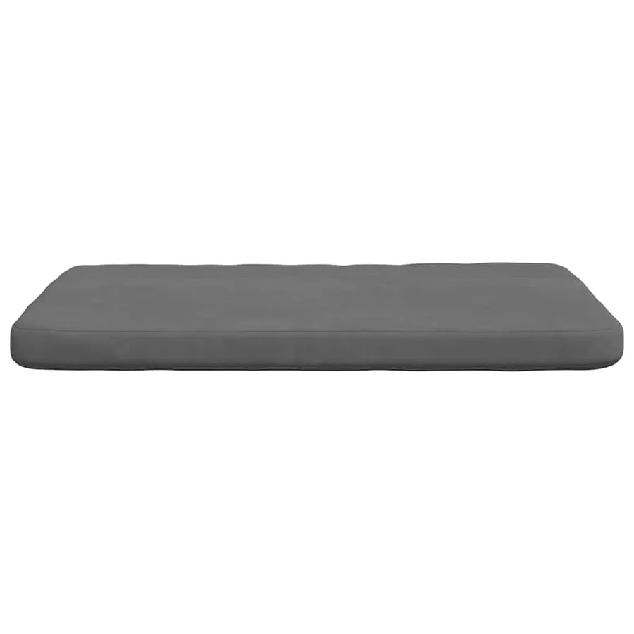 Coussins de siège 4 pcs Gris foncé 40 x 40 x 3 cm - 6