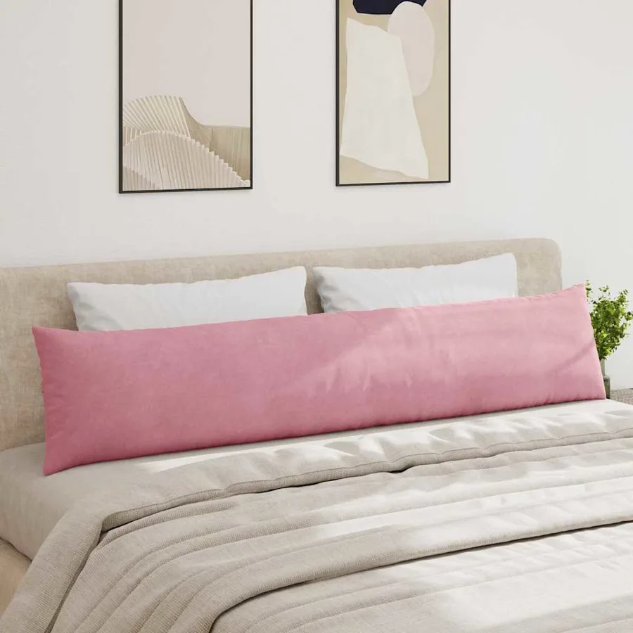 Coussins de canapé 2 pcs Rose 200 x 40 cm - 4