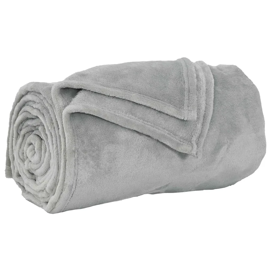 Couvertures à jeter 6 pcs Gris 130 x 150 cm Toison - 4