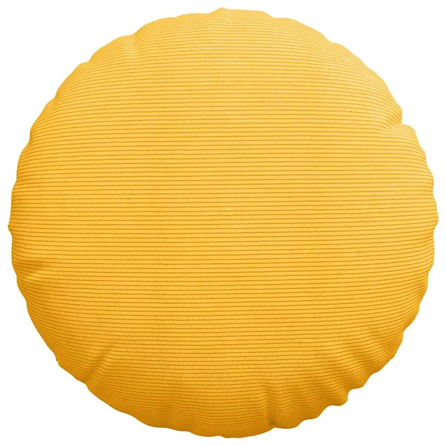Coussins de siège 2 pcs Jaune clair Ø 80 cm - 6