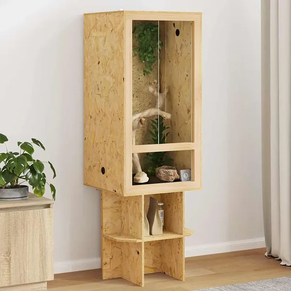 Terrarium Marron 50 x 50 x 150 cm OSB