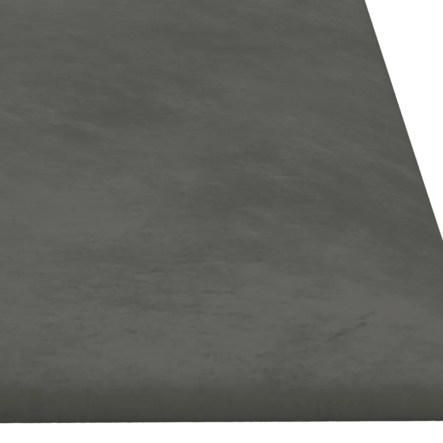 Tête de lit murale 12 pcs Gris foncé Velours - 4