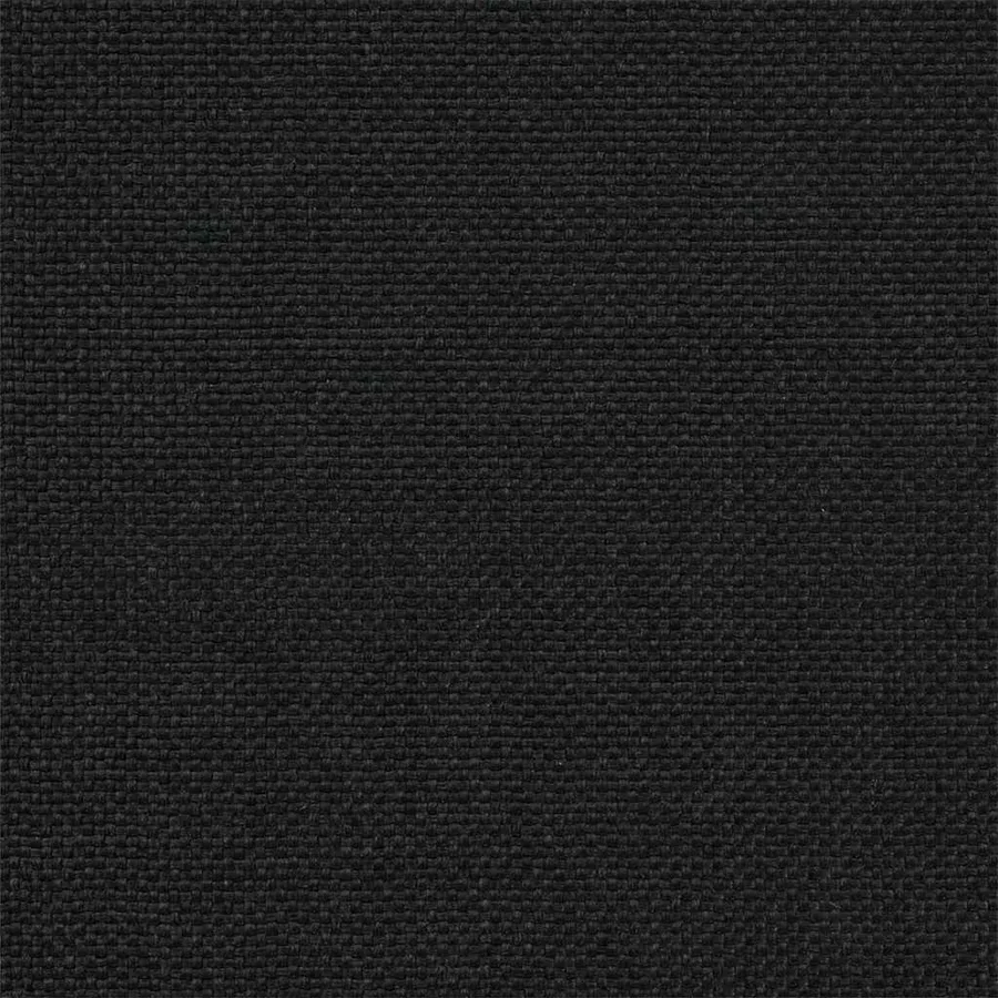 Cadre de lit avec tête de lit rembourrée Noir 150 x 200 cm - 9